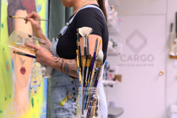 Cargo, artiste peintre