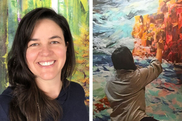 Léonie Mercier, artiste peintre